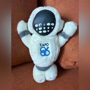 Vintage Expo 86 Ernie Robot Plush Toy  🧸 🤖 Vancouver 🇨🇦